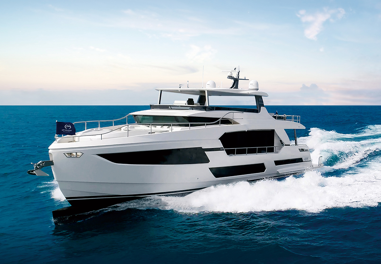 Yacht FD75, Horizon Yachts | CHARTERWORLD Luxury Superyacht Charters